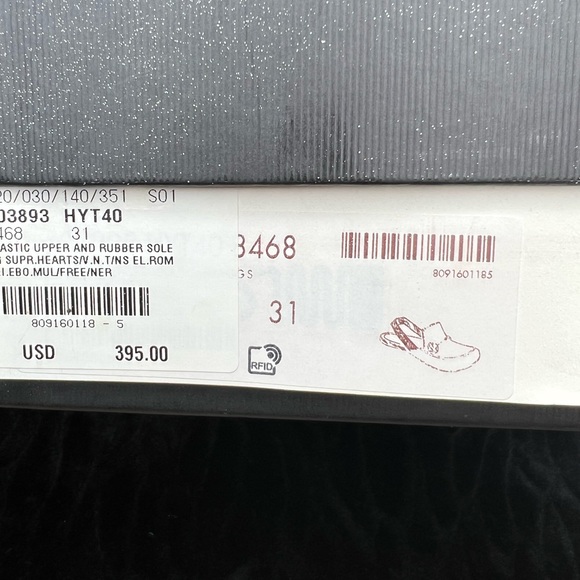 Gucci Kids Sling Back Shoe Size 31 Authentic. Dust bag, Box, and Bag. - Picture 9 of 9